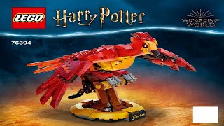 LEGO instructions  Harry Potter ™  76394  Fawkes Dumbledores Phoenix [upl. by Harimas]