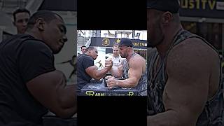 Larry wheels meets armwrestling legends ☠️☠️ [upl. by Auoy]