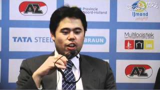 2011 Tata Steel Chess Tournament final press conference [upl. by Nadnarb474]