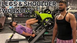 LEGS amp SHOULDER WORKOUT [upl. by Sukul]