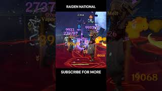 WAIT RAIDEN NATIONAL STILL WORKS😱 😱😱 genshinimpact genshin raidenshogun raidenmei [upl. by Notlrac]