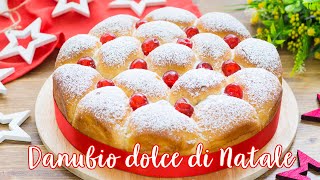 Danubio Dolce di Natale  Ricetta Pan Brioche Soffice alla Marmellata  55Winston55 [upl. by Enaira461]