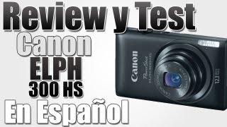 Unboxing  Camara Canon PowerShot ELPH 300 HS En Español [upl. by Yecac]