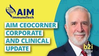 AIM CEOCorner Corporate and Clinical Update [upl. by Baelbeer]