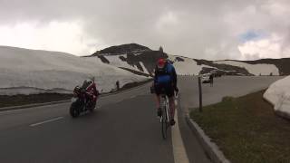 Grossglockner Aufstieg mit Fahrrad bis EdelweißSpitze [upl. by Darrell]