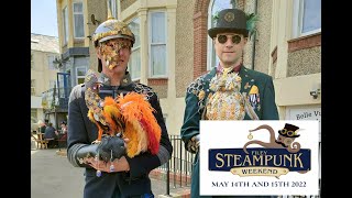 Filey Steampunk weekend 2022 [upl. by Samuele626]