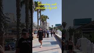 Torremolinos north promenade day walk 001 [upl. by Anavlis]