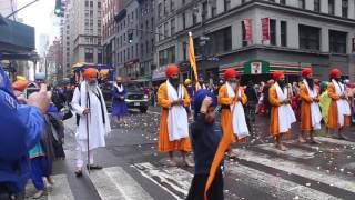 New York NY US  Sikh Day Parade  Vaisakhi  2017 [upl. by Skye]