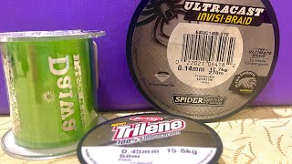 Tresse Nylon ou fluorocarbon cape fishing [upl. by Galvin]