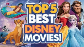 Top 5 best Disney animated movies [upl. by Janela112]