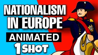 Rise of nationalism in europe class 10 one shot ANIMATION History chapter 1 class 10 one shot [upl. by Gerti]