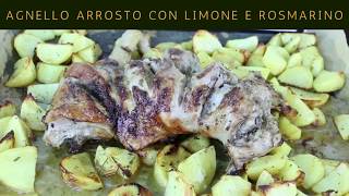 Agnello arrosto limone e rosmarino [upl. by Aniaz]