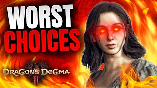 10 Most CURSED DECISIONS in Dragons Dogma 2 [upl. by Kennie]