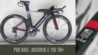 2019 Argon 18 E119 Tri PRO BIKE  Eric Lagerstrom [upl. by Naivaf]