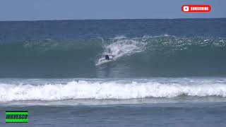 SURFING in Costa Rica Montezuma 2021 Cabuya Time [upl. by Hamas]