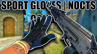 COMBOS FOR SPORT GLOVES  NOCTS ★ CSGO Showcase [upl. by Onaimad]