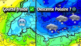 ❄️ Descente Polaire en Approche  Goutte Froide Confirmée 🌨️ Préparezvous au Froid [upl. by Wendie]