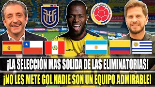 ¡NADIE LES METE GOL PRENSA INTERNACIONAL REACCIONA ASI A LA VICTORIA DE ECUADOR VS COLOMBIA [upl. by Gierk]