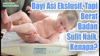 Bayi ASI Ekslusif Tapi Berat Badan Sulit Naik Kenapa [upl. by Anella]