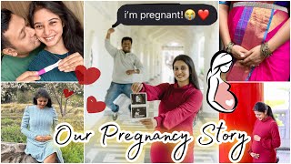 OUR Raw amp Real PREGNANCY STORY🤰We are Pregnant🧿♥️Experience amp Early Symptoms Tamil [upl. by Siloam136]