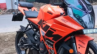 ktm rc 200 bs6 senemetis video👌👌👌👌👌 [upl. by Karlens]