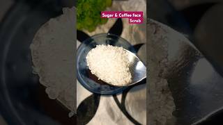 coffee Face Scrub For Remove Dark spots scrub homemade coffee shorts ytshots glow trend yt [upl. by Areivax807]