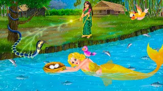 নদীতে জলপরীর হাতে টুনির বাসা  Jalpari O Tuni  Bangla Golpo  Jalpari Cartoon Bengali Fairy Tales [upl. by Mastrianni328]