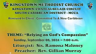 Kingstown Methodist Church Sunday Morning Worship Service September 8th 2024 at 700 AM [upl. by Neiht362]