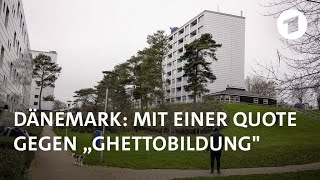 Dänemark Mit einer Quote im Wohngebiet gegen quotGhettobildungquot  Weltspiegel [upl. by Obara]