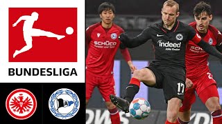 Eintracht Frankfurt vs Arminia Bielefeld  21012022  20Spieltag  1 Bundesliga  FIFA 22 [upl. by Hersch]