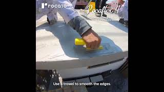 Rocaflex 4 Flexible Cement Coating Cementitious Waterproofing System [upl. by Cornall527]