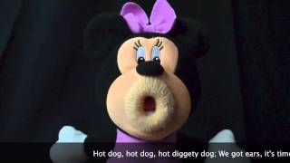 Minnie Mouse Singamajig sings Hot Dog [upl. by Ahtabbat]