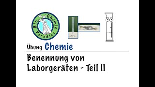 Übung Chemie – Benennung von Laborgeräten II [upl. by Ahsiloc]