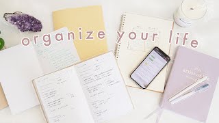 How to Be More Organized amp Productive  10 Habits for Life Organization [upl. by Angie982]