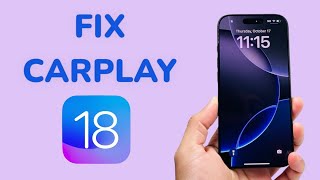 How To Fix CarPlay Not Working After iOS 18 Update [upl. by Sucerdor]