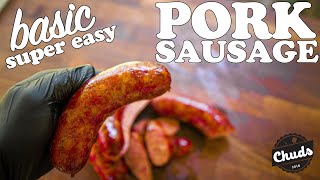 Pork Sausage for Beginners  Chuds BBQ [upl. by Winnifred169]