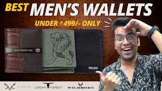 Best Wallet For Men In India 2023 🔥 Best Leather Wallet for Men Under 500🔥 WildHorn Urban Forest🔥 [upl. by Merlina]