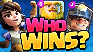 Clash Royale  Miner Mini EMINEM vs Royal Giant [upl. by Daria]