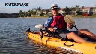 Watersnake Universal Electric Motor Mount for Kayaks and Canoes [upl. by Haskins]