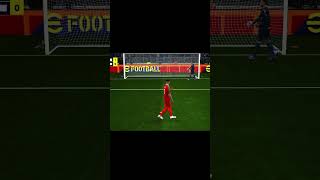 penalty shootout dida save 3 on 3 best goalkeeper pesmobile shorts foryou [upl. by Mixie]