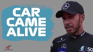 Lewis Hamilton The car finally came alive in Q3  Post Qualifying Interview Singapore GP 2024 [upl. by Ailesor580]