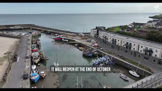 Transformational works continue at Balbriggan Quay Street Harbour [upl. by Nnylaehs279]