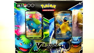 Pokemon Blastoise V amp Venusaur V Battle Decks [upl. by Ahsilem]