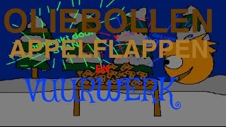 Oliebollen Appelflappen en Vuurwerk  Club Penguin animatie 5 [upl. by Burkley]