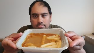 chips amp curry sauce  Iceland food review [upl. by Eidlog]