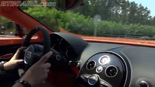 Autobahn and Bugatti Veyron 164 Grand Sport Vitesse  SPEED [upl. by Olihs]