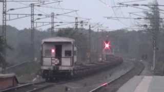 CRAZY  Long Train But Nothing Between Electric Locomotive amp Guard Van At Umroli Western Railway [upl. by Aliel]