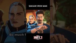 IRON MAN Crash into Sakaar 💥 whatif marvel short [upl. by Maibach]