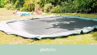 Inground Trampoline  Plum Play [upl. by Einnel]