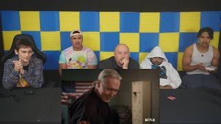 Cobra Kai  Season 4 quotOfficial Trailerquot REACTION [upl. by Idnil]